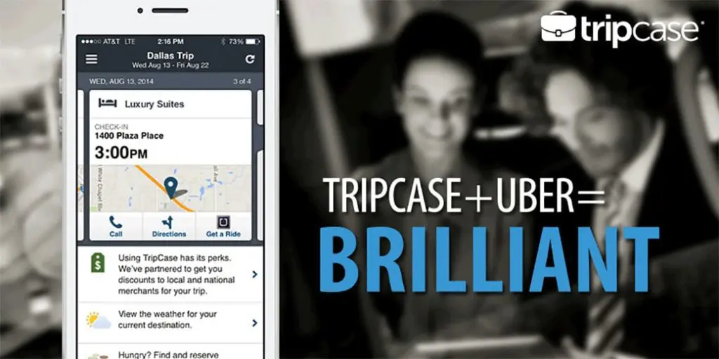 TripCase teams up with Uber