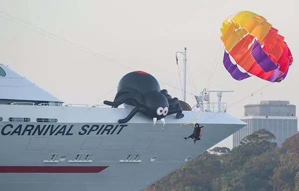 Witches, capes and broomsticks: Carnival Cruise Lines' Halloween spectacle 15 s2