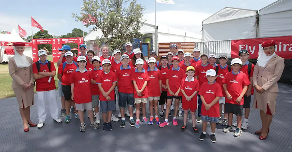 Pro inspires junior champions at Emirates Open