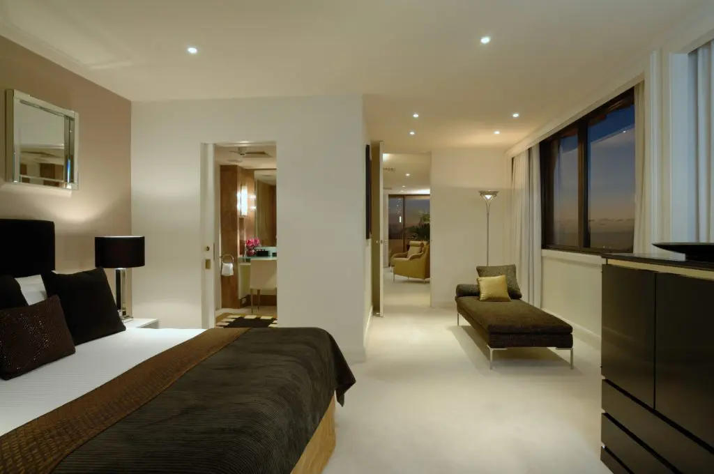 The Top 7 Luxury Hotels in Australia 69 Presidential Suite Bedroom - Pan Pacific Perth