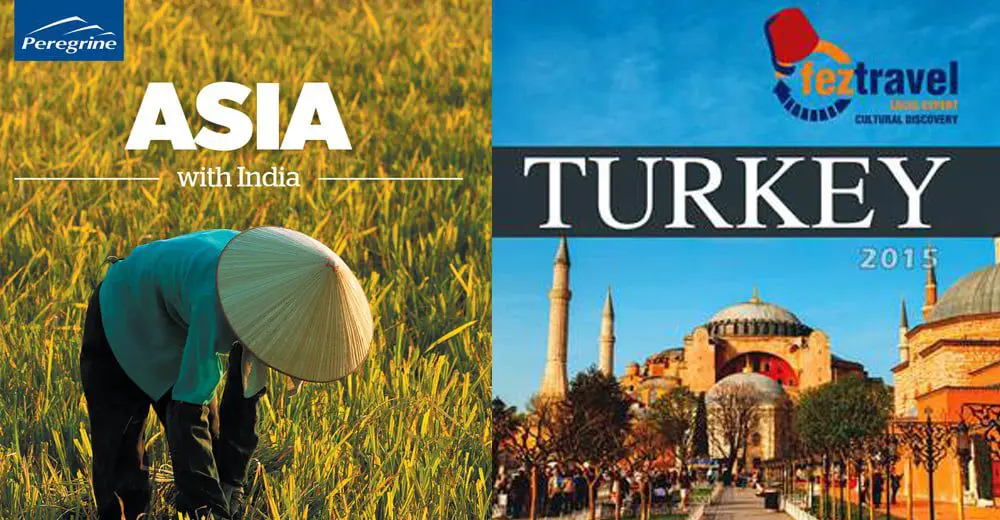 This week's brochures: Fez Travel, Scenic Tours, Peregrine Adventures