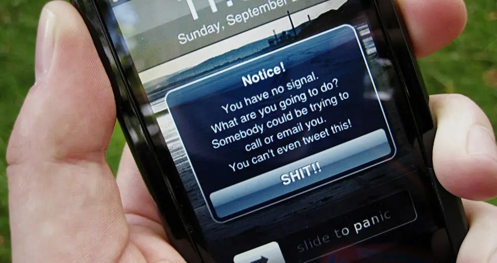 NoMoPhobia on planes. It’s a thing