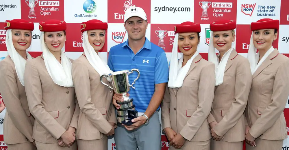 Jordan Spieth takes out Emirates' Aus Open