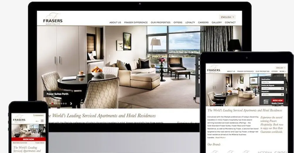 User friendly Frasers Hospitality 