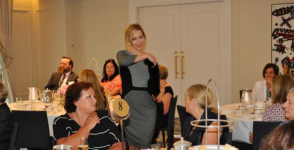 Frock time at The Langham Hotel