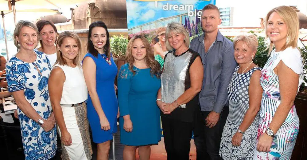 Sydney's California reps meet up