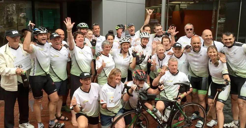 Cyclists raise thousands for children’s foundations