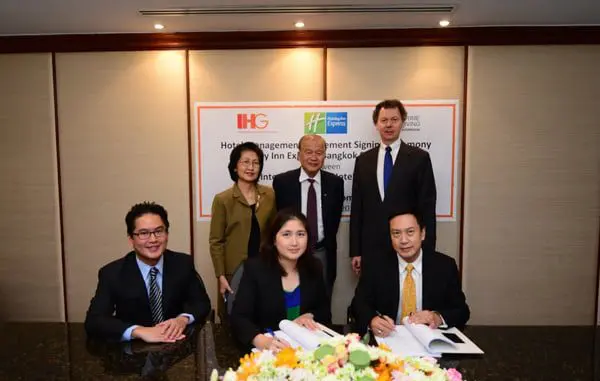 IHG hotel signing