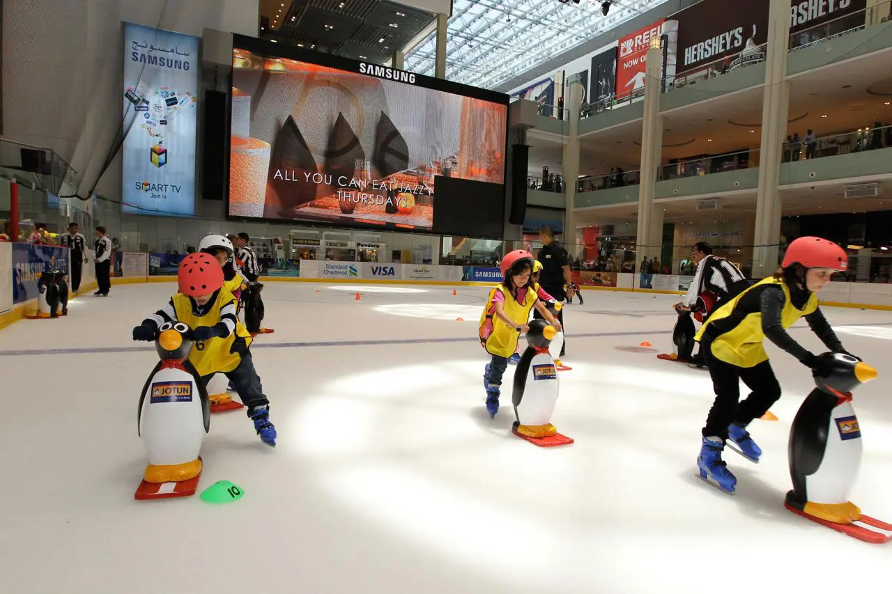 11 astonishing facts about The Dubai Mall 39 ice rink