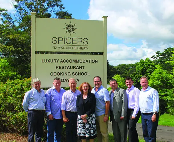 Sunshine Coast’s international appeal 1 ATEC National Board L-R Peter Lloyd (Quadrant Australia), Gary Paterson (AOT Group), Denis Pierce (ATEC Chairman), Jacqui Walshe (Southern Travelnet) Paolo Gambino (Cairns Plaza (Branches representative) ), Yann Durosell (Batmans Hill Hotel), Michael Nelson (Pinnacle Marketing), Peter Shelley (ATEC Managing Director)