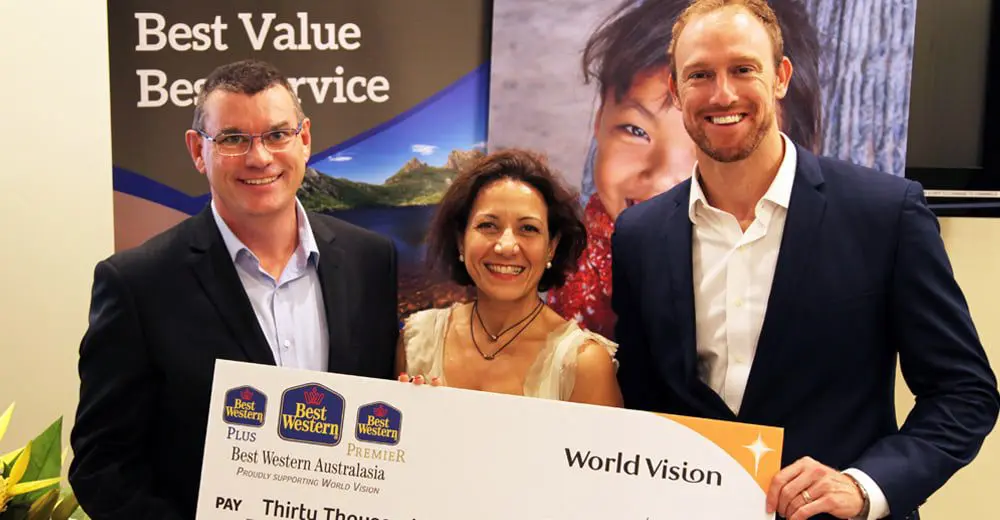 Best Western's mega World Vision donation