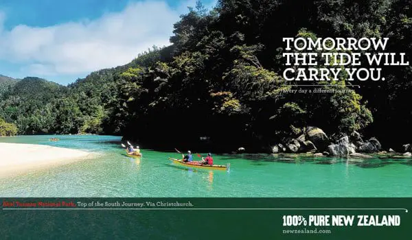 Dare to take a 'Different Journey' to the South? 8 New Zealand ad 2