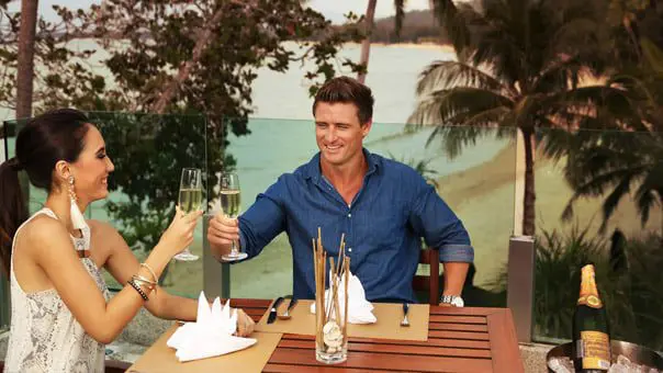 Who's just opened a beautiful new resort in Thailand? 6 The resort has a number of dining venues, including The Terrace,