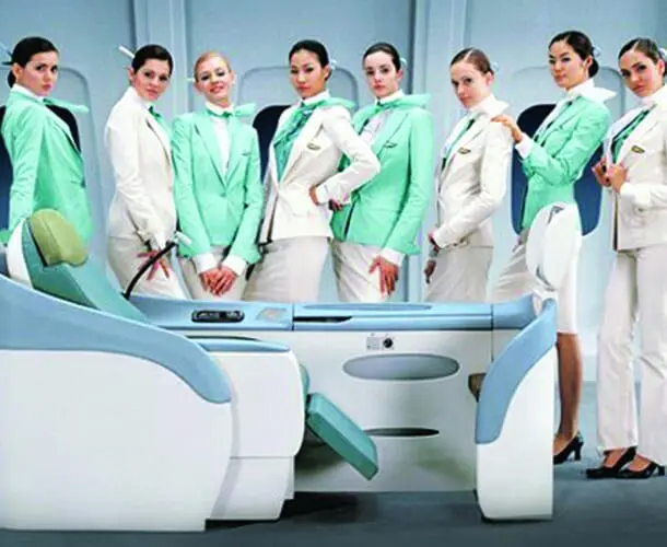 Korean Air: now and then 23 Victoria middle 6