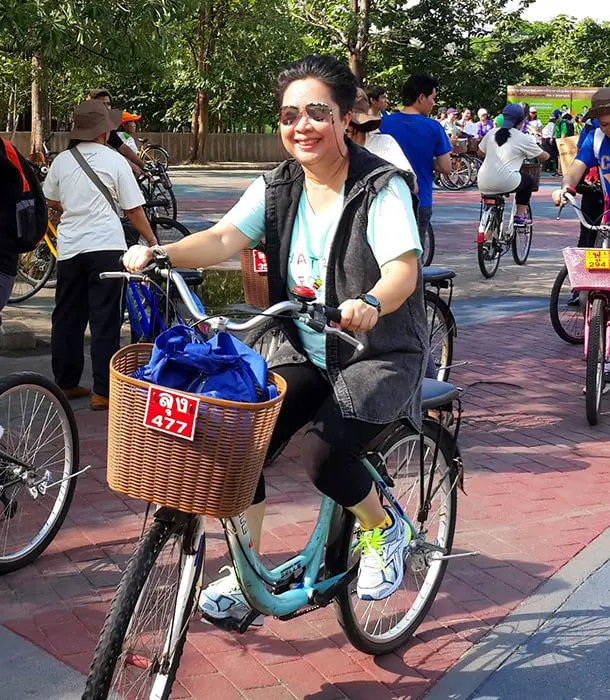 cycling middle
