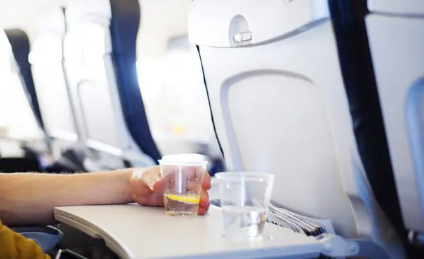 drink on plane