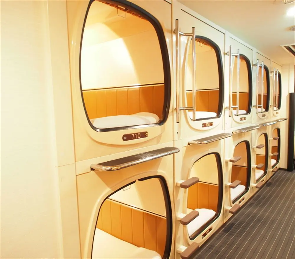 Claustrophobics beware! Capsule Hotels in Japan