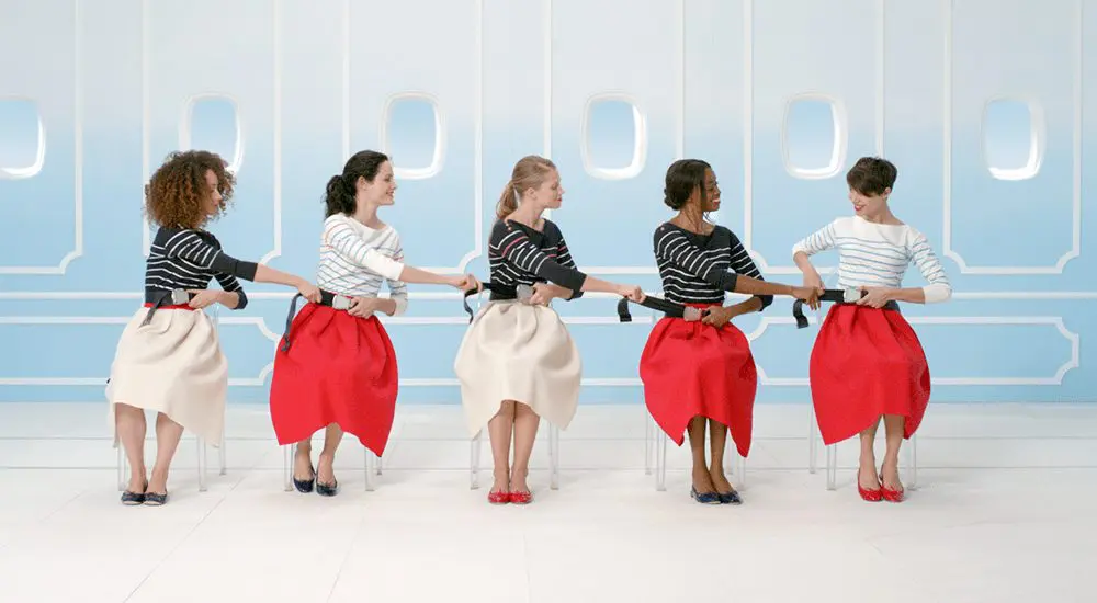 The new Air France safety video - so frenchy so chic