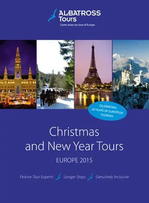 Albatross Tours' Christmas and New Year Tours travel brochure