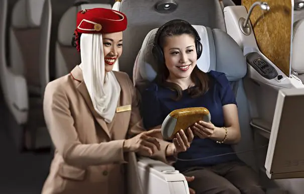 Business Class with Emirates