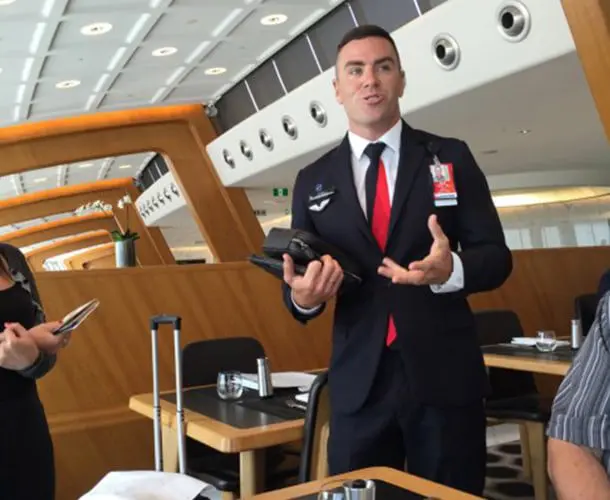 Review: Qantas A330 new Business Suite 25 Flying Qantas 4