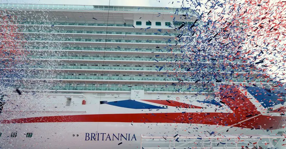 P&O Britannia launch 2