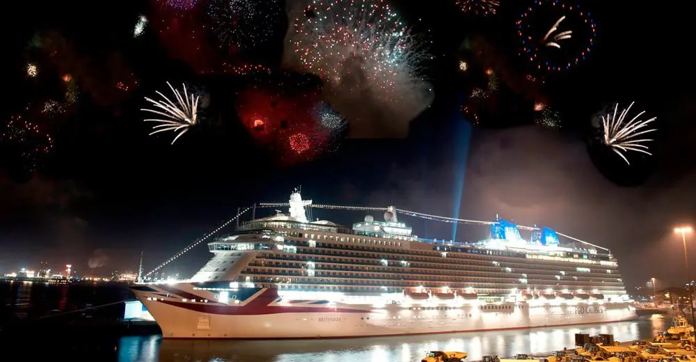 She's here! Go onboard P&O's Britannia