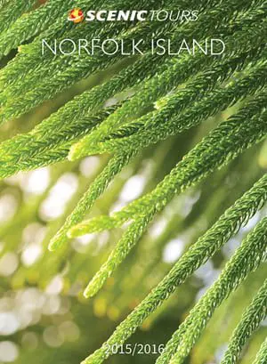 Travel brochure Scenic Tours Norfolk Island
