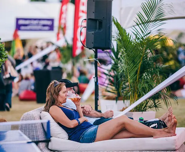 World's hottest food trends turn out for taste 13 Visitors enjoying the festival.