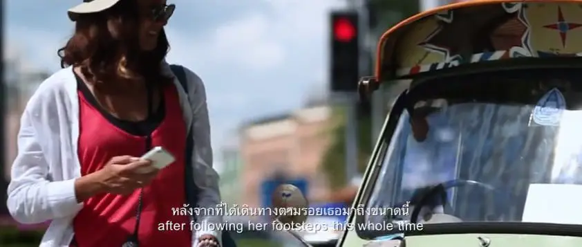 Criticism over Thailand's 'stalker' ad 12 Thailand ad 3