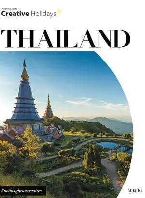 Travel brochure, Creative Holidays Thailand 