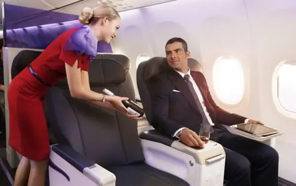 Virgin Australia business class