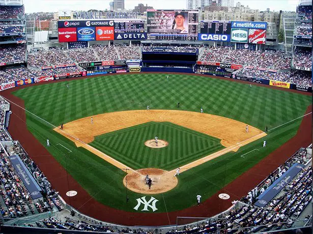 baseball field in New York