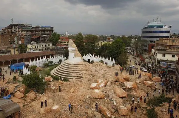 Dharahara Tower after 2
