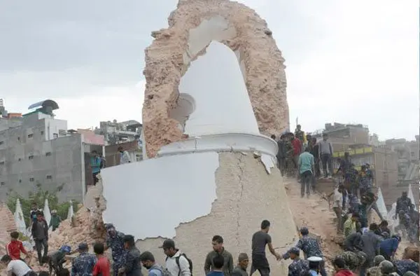 Dharahara Tower after