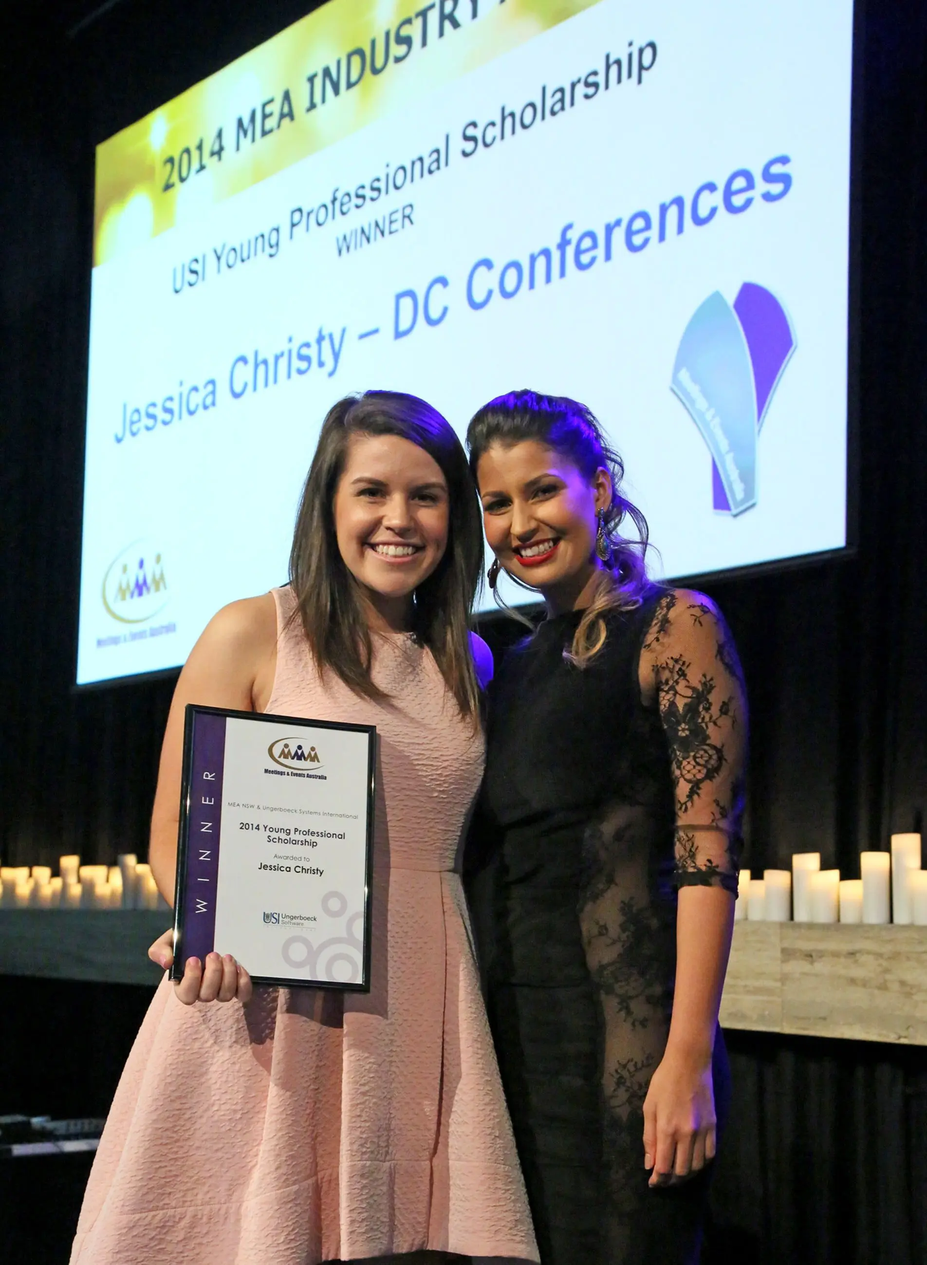 Young Hunter professional wins MICE award 8 MEA NSW Awards