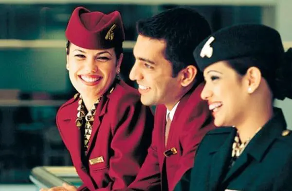 Qatar Airways staff