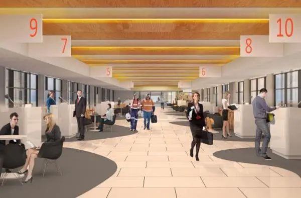 Rendering Brisbane Airport upgrade