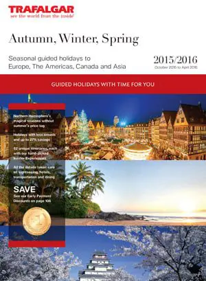 travel brochures Trafalgar brochure