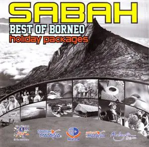 travel brochure sabah brochure