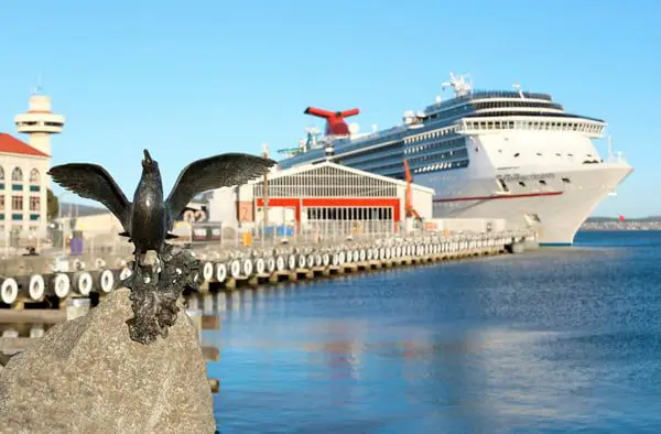 Bite size cruising with Carnival 6 Carnival Legend in Tasmania