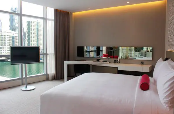 Go inside Dubai's newest hotel 7 Deluxe Room