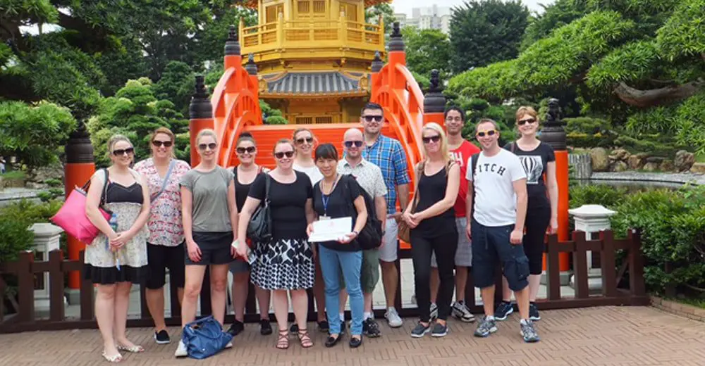 Flight Centre crew explore Hong Kong