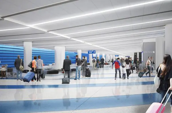 Sneak Peek at United's $573ml upgrade at LAX Airport 2 New LAX Airport 3