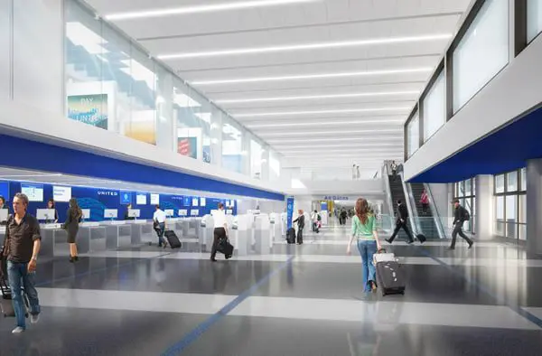 Sneak Peek at United's $573ml upgrade at LAX Airport 4 New LAX Airport 5