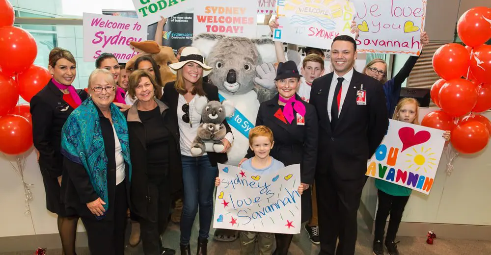 Goodmorning Today and welcome to Sydney