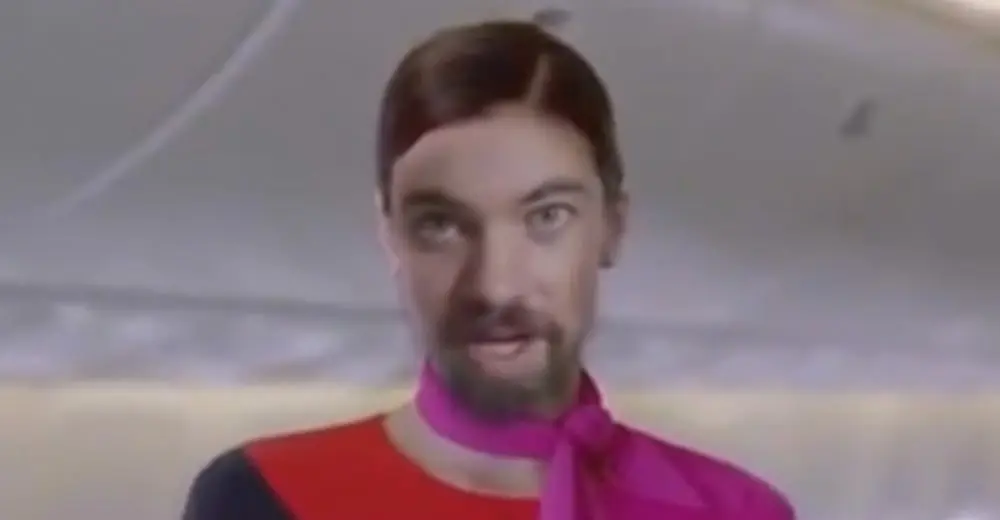 Comedian spoofs Qantas safety video