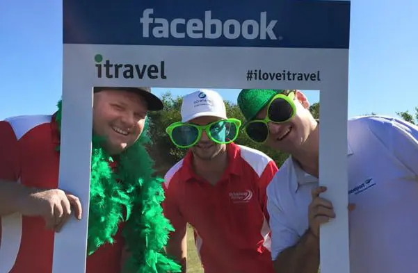 itravel agents putt for charity 8 iTravel 2