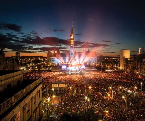 Canada gets set for party of the year - Canada Day 8 parliament hill fireworks