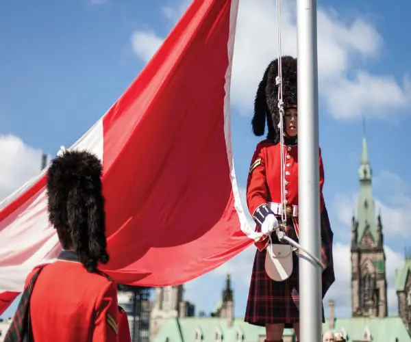 parliament hill guards